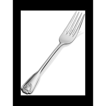 Bon Chef Shell, Dinner Fork, Mirror Finish, 18/10, 7.78" , set of 12 S2005